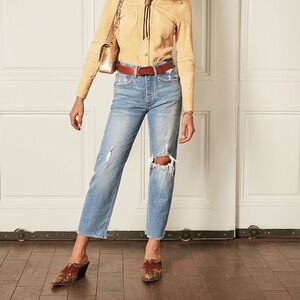 REVOLVE - Boyish‎ Tommy High-Rise Straight Stretch Jeans